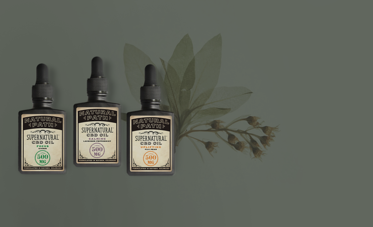 Natural Path Botanicals SuperNatural CBD Oil and Hemp Oils Natural