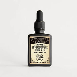 Supernatural CBD Oil 1,000 mg organic CBD oil from Natural Path Botanicals with an Unflavored flavor. Made in the USA.
